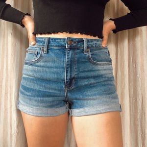 American eagle jean shorts